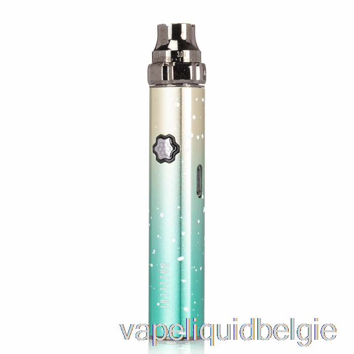 Vape België Dazzleaf Squarii Top Twist 510 Batterij Goud/groen Splatter